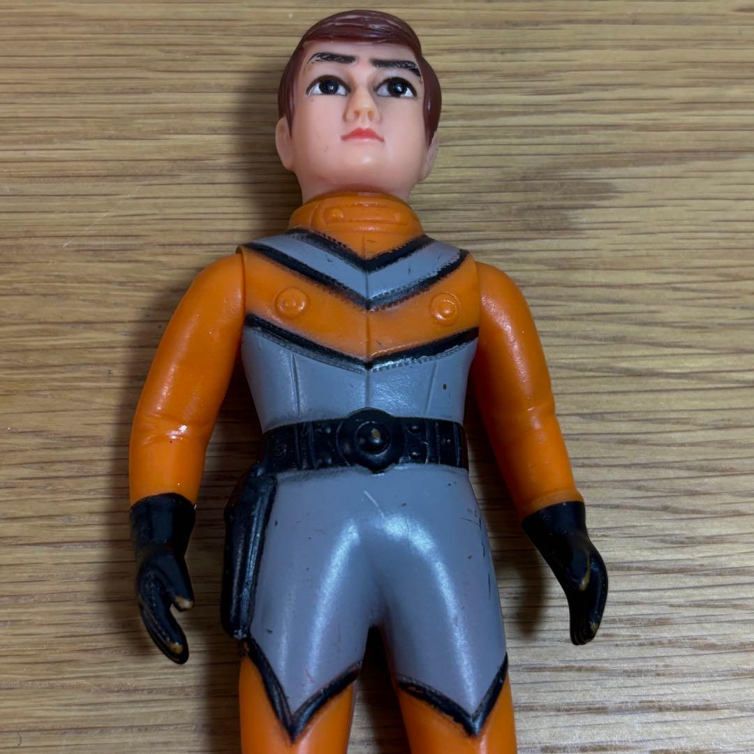 当時物 ウルトラマンA TAC隊員　ブルマァク製　ソフビ　希少　レア