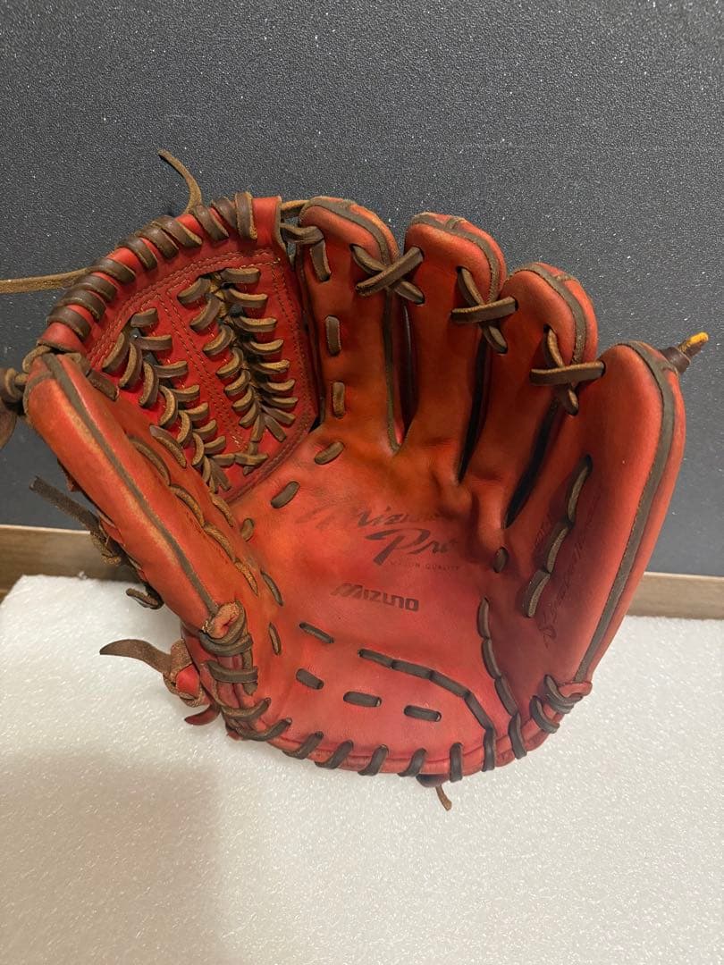 ★美品★人気★ ミズノプロ 硬式用 内野手 良型 最上位グレード