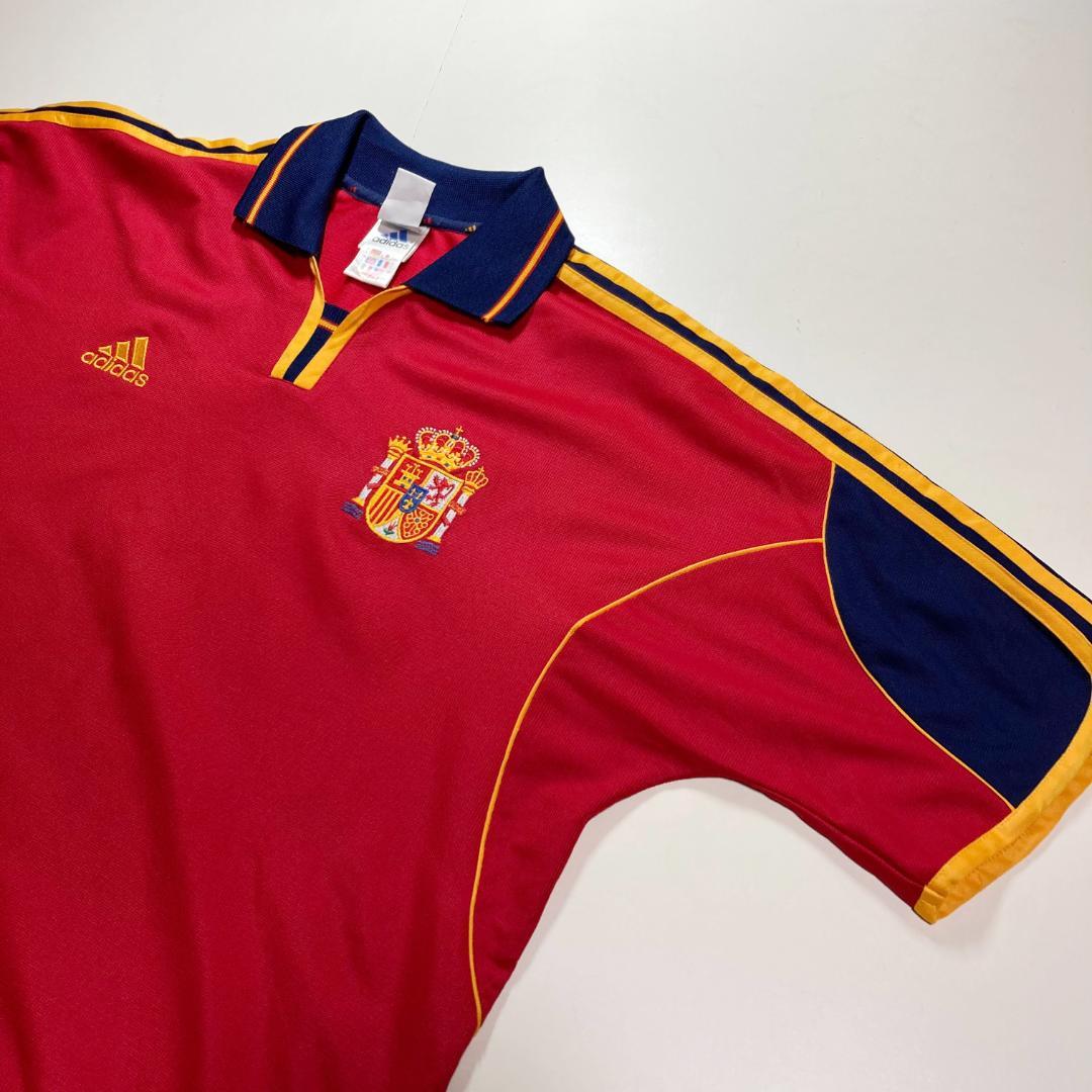 スペイン代表　ユニフォーム　XXOサイズ　adidas　ユーロ2000