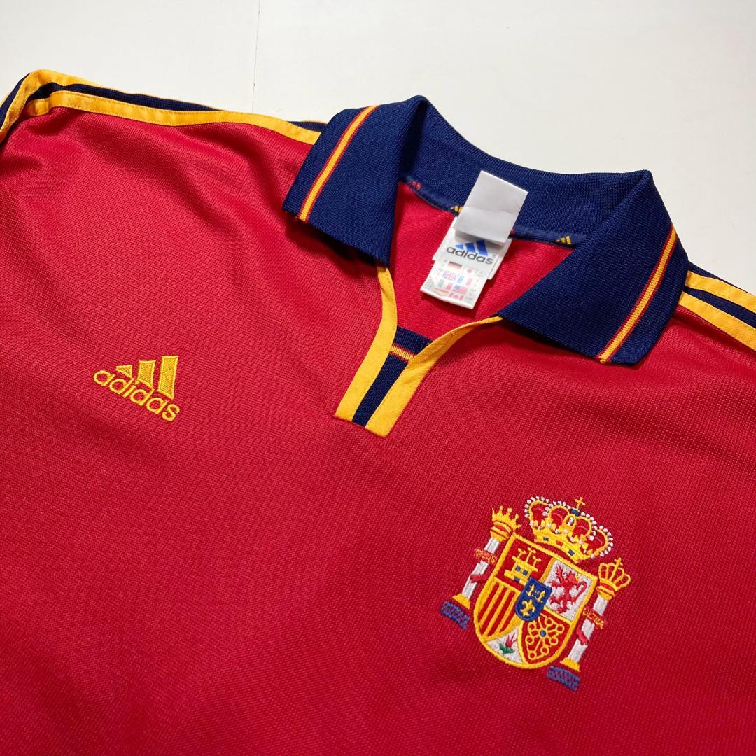 スペイン代表　ユニフォーム　XXOサイズ　adidas　ユーロ2000