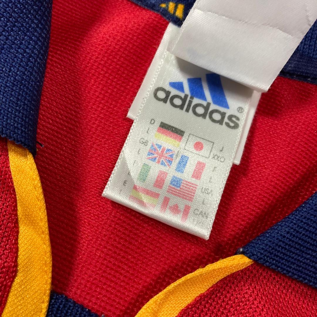 スペイン代表　ユニフォーム　XXOサイズ　adidas　ユーロ2000