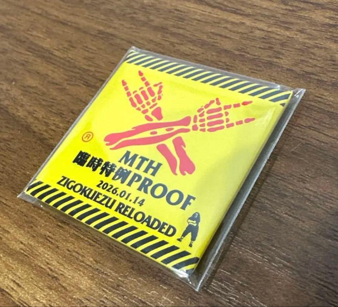 マキシマムザホルモン ラババン フライトタグ プルーフ 臨時特例 proof
