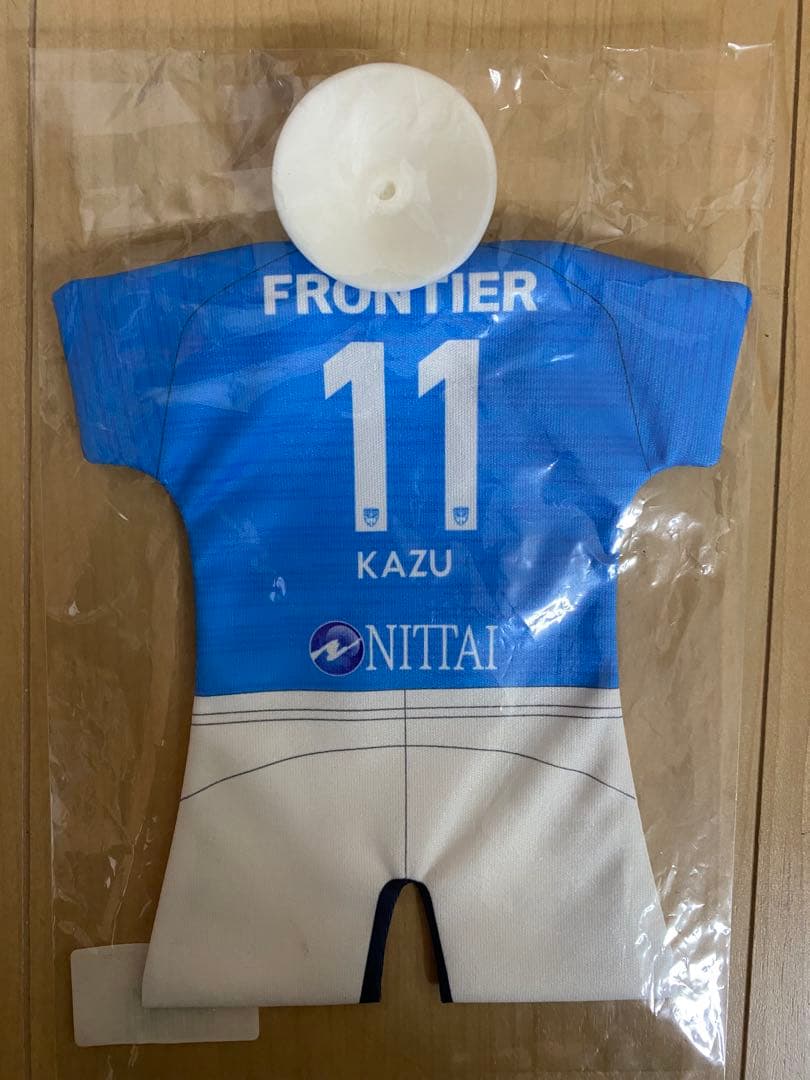 三浦知良　25個限定クッション&カーアクセサリー　横浜FC