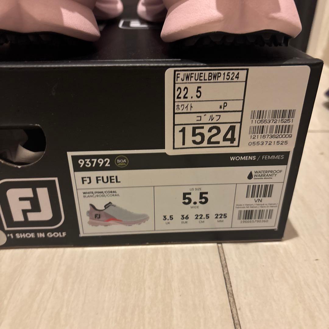 FJ FUEL ゴルフシューズ 女性用 22.5cm