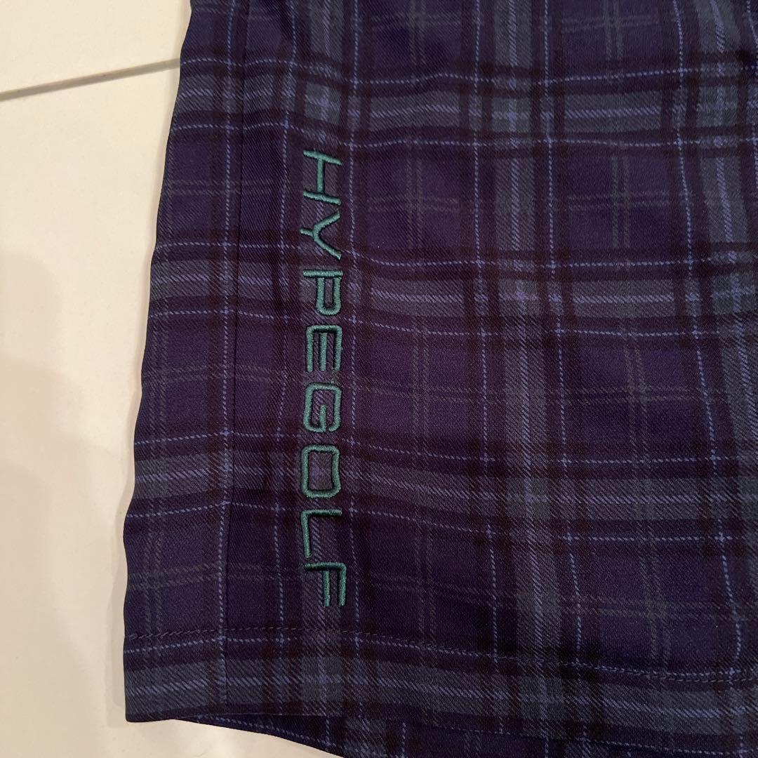 HYPEGOLF GREE系 チェック柄 ショートパンツ