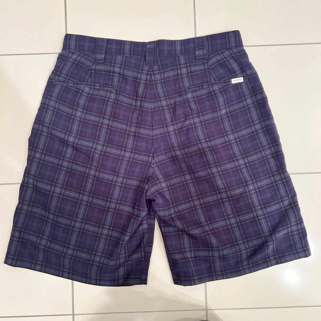 HYPEGOLF GREE系 チェック柄 ショートパンツ