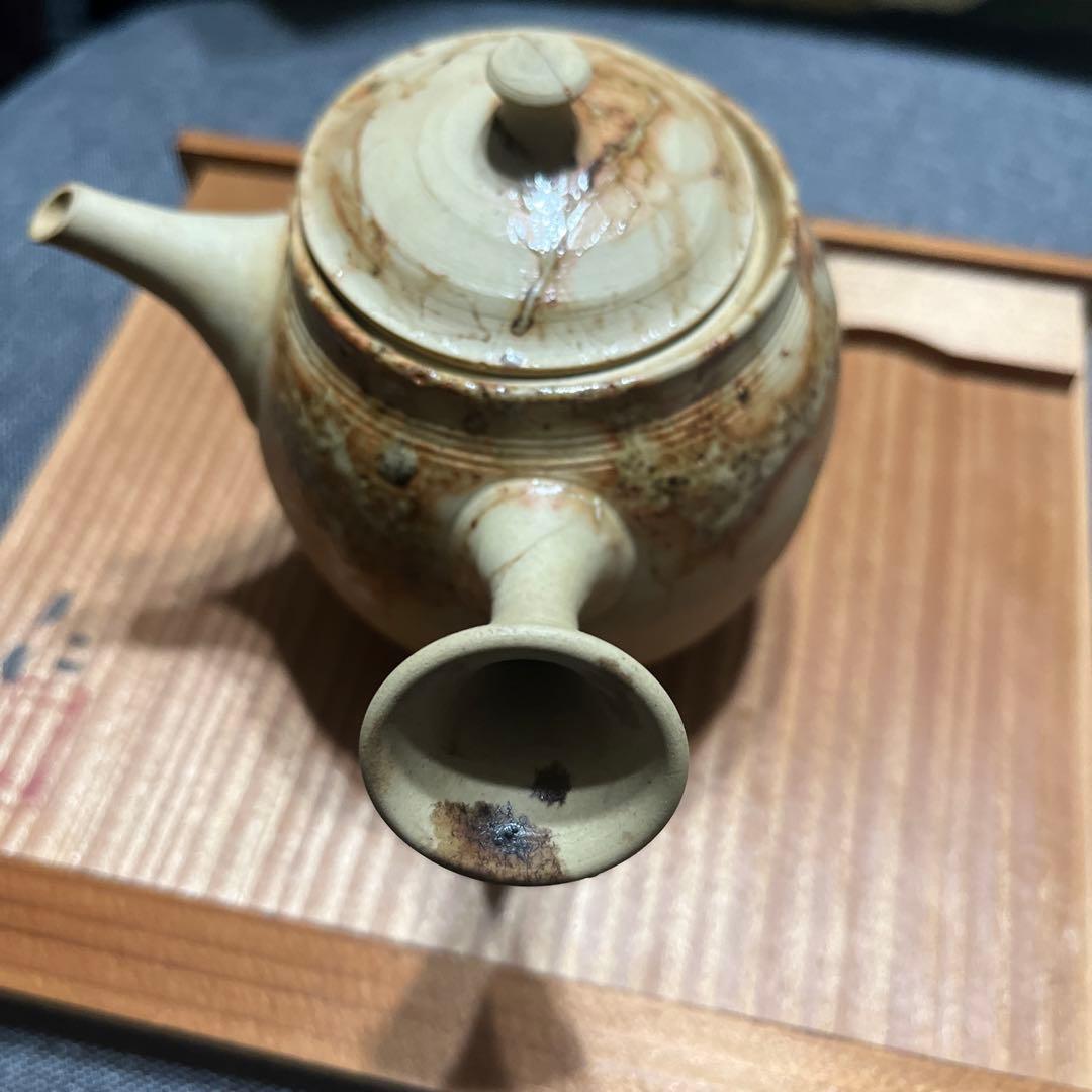 陶器製急須と茶碗、湯呑み5個セット