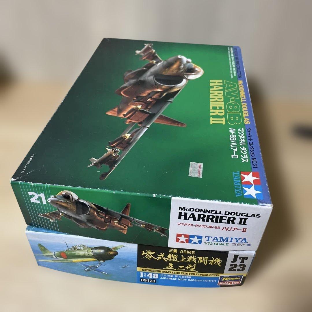 TAMIYA 1/72 戦闘機 プラモデル 2点 まとめ売りLn527