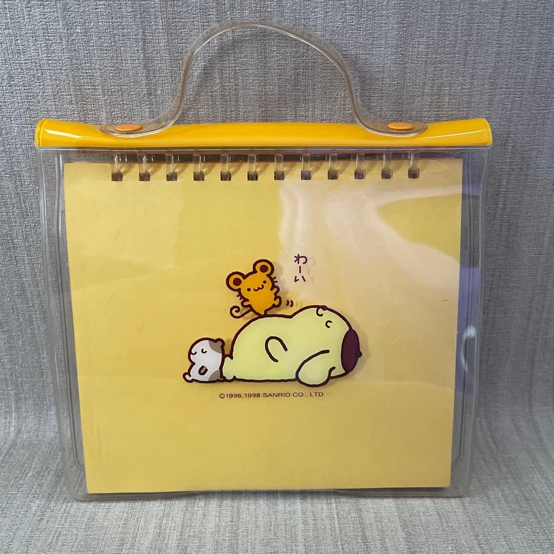 ポムポムプリン 昭和レトロ プロフィール帳 サイン帳 1998年製