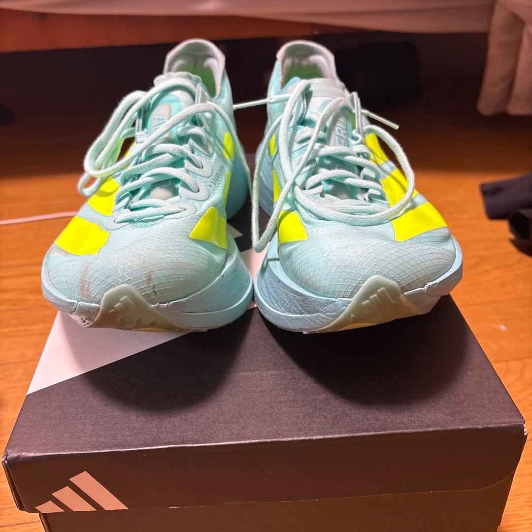 adidas Adizero Pro 4ミントグリーン/イエロー