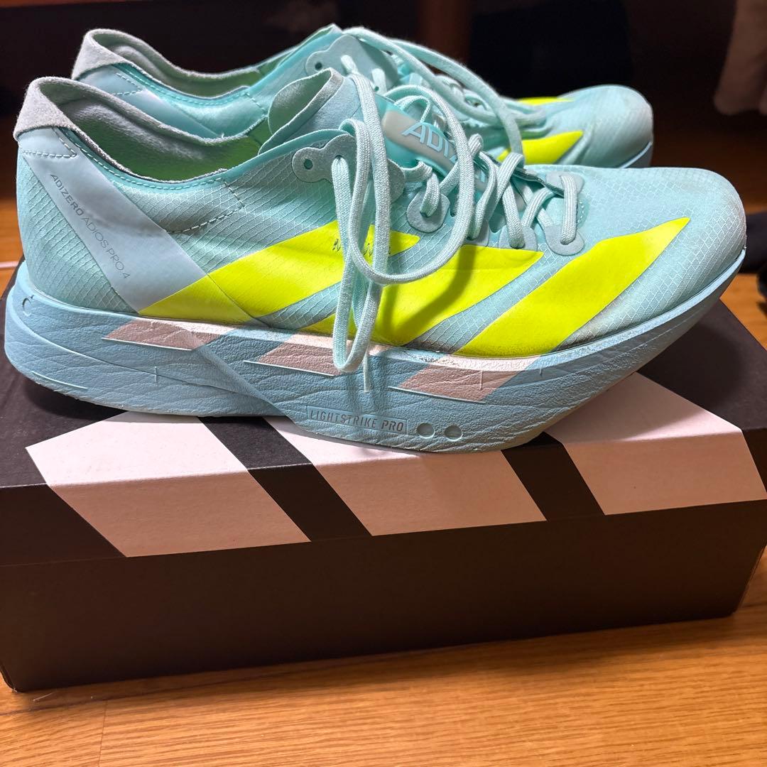 adidas Adizero Pro 4ミントグリーン/イエロー