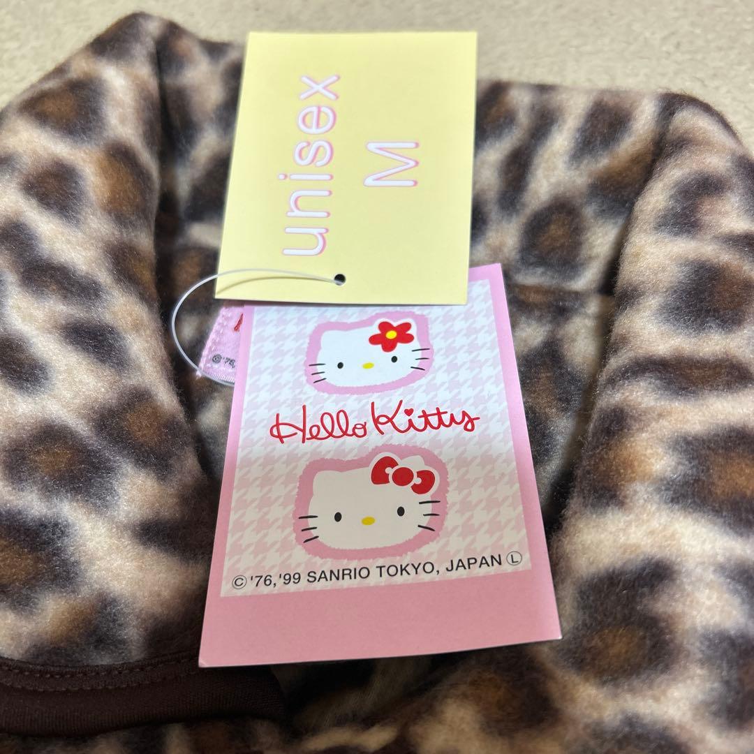 レア　希少　レトロ　サンリオ　ハローキティ‪‪ ヒョウ柄　ルームウェア　ガウン