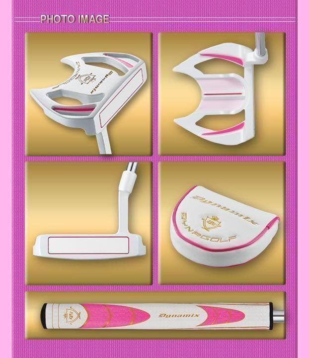 【新登場】♥極太グリップと大型ヘッドの安定感抜群のダイナミクスレディスパター