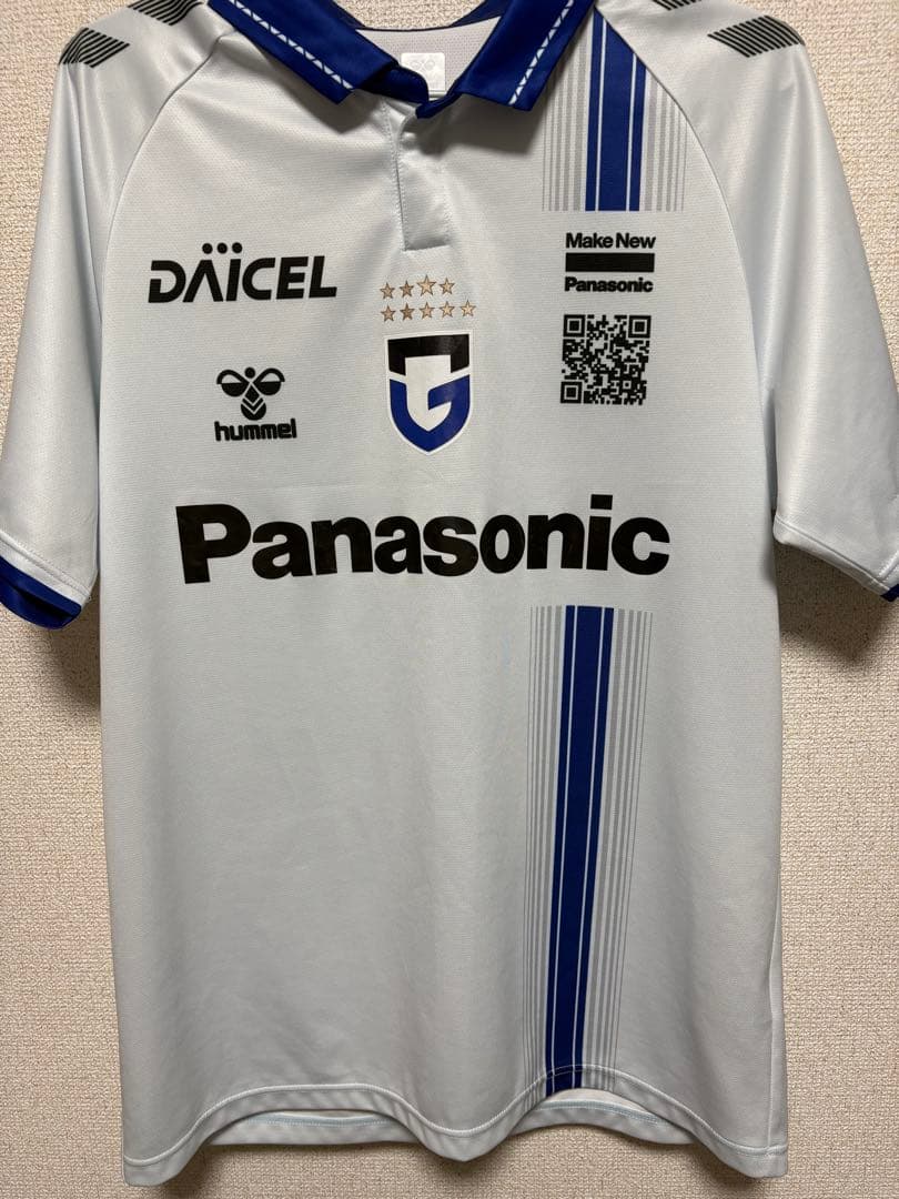ガンバ大阪　名和田我空 38番 hummel グレー M-L