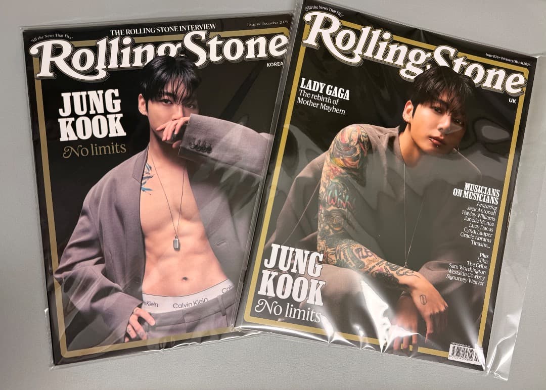 BTS ジョングク Rolling Stone UK イギリス・韓国