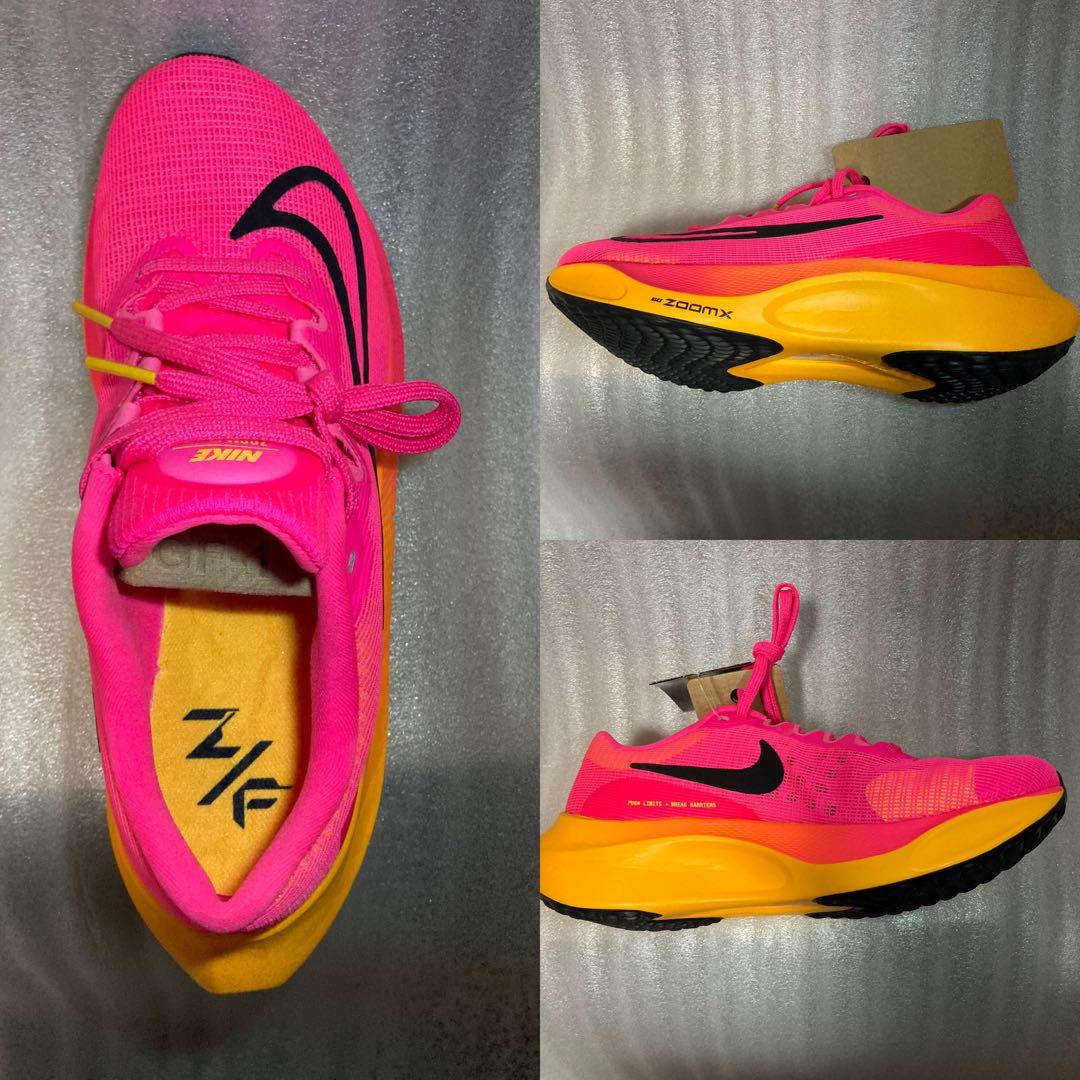 Nike ZoomX スパイクシューズ ピンク/オレンジ