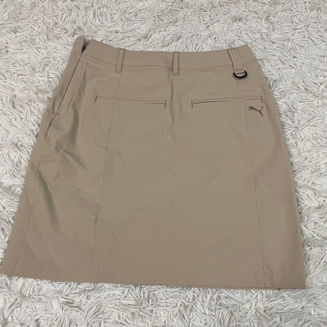 PUMA GOLF プーマゴルフ レディース Pロゴ セットアップ ベージュ
