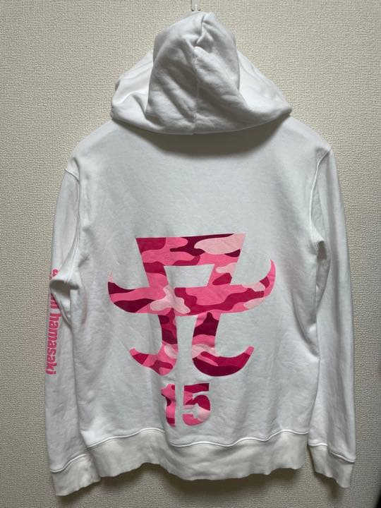 美品★浜崎あゆみ パーカー ホワイト 白 15th 15周年