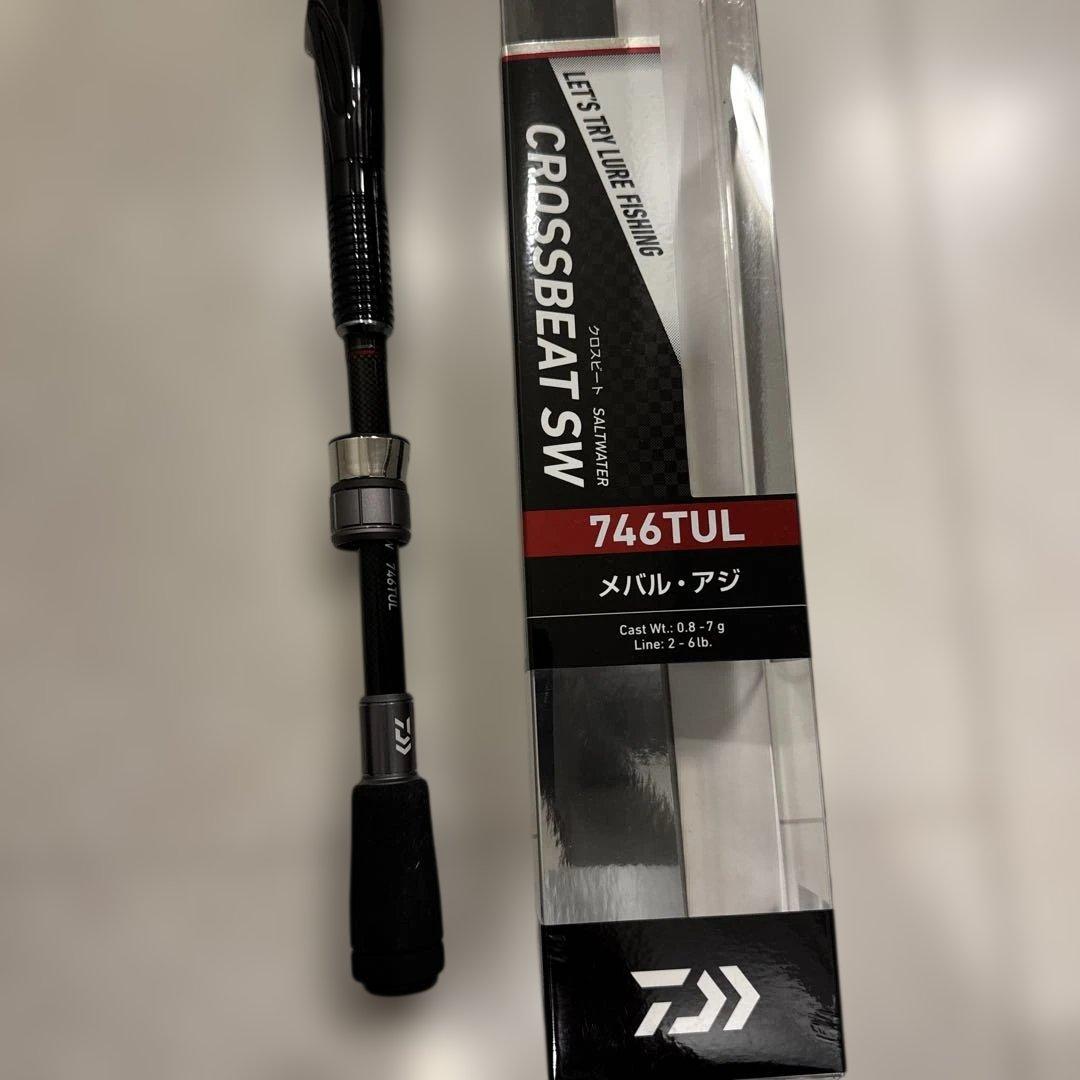 Daiwa CROSSBEAT SW 746TUL バスロッド