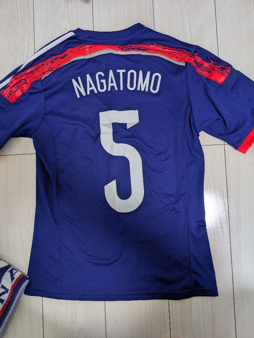 サッカー　日本代表 長友佑都選手 2014ユニフォーム&タオル