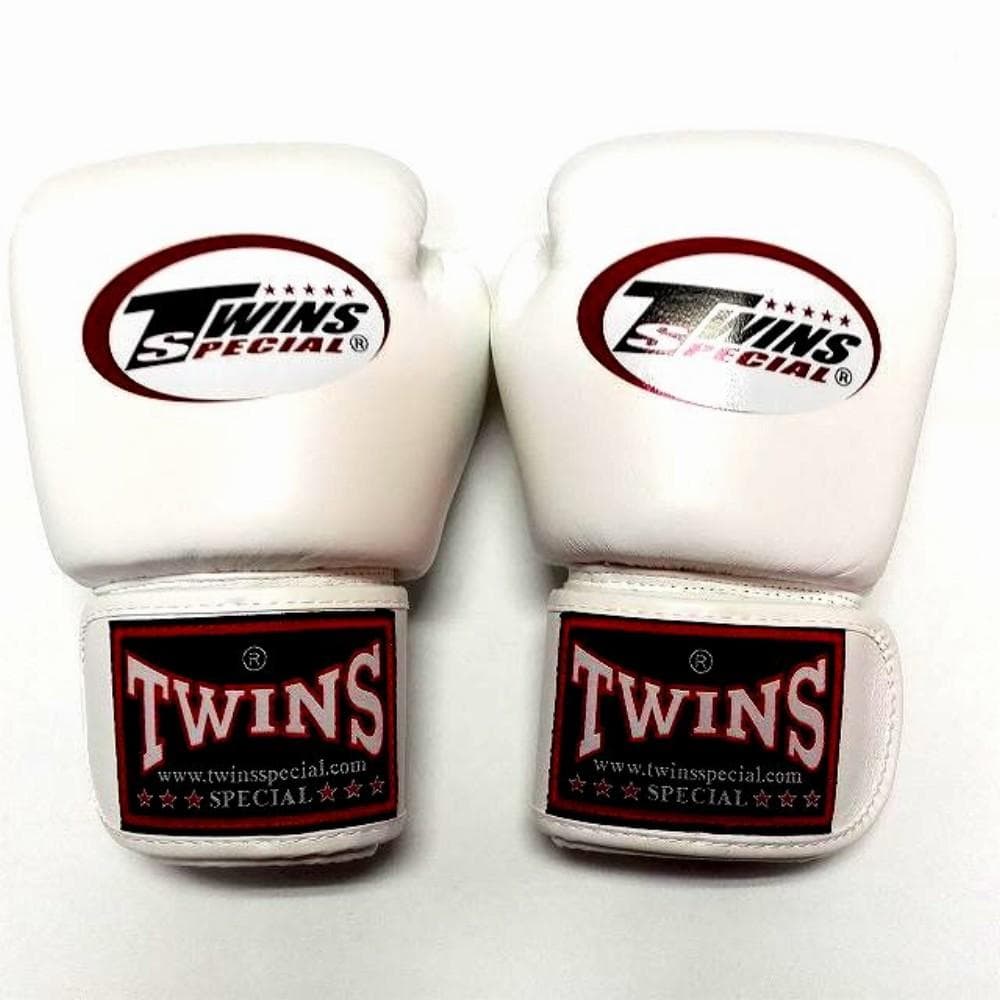 新品 正規 TWINS 本格ボクシンググローブ 白 本革製 サイズ選択