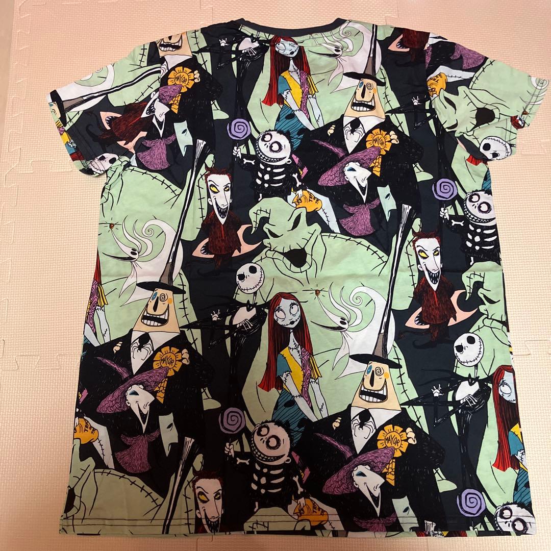 cakeworthy×disneyナイトメアビフォアクリスマス Tシャツ XL