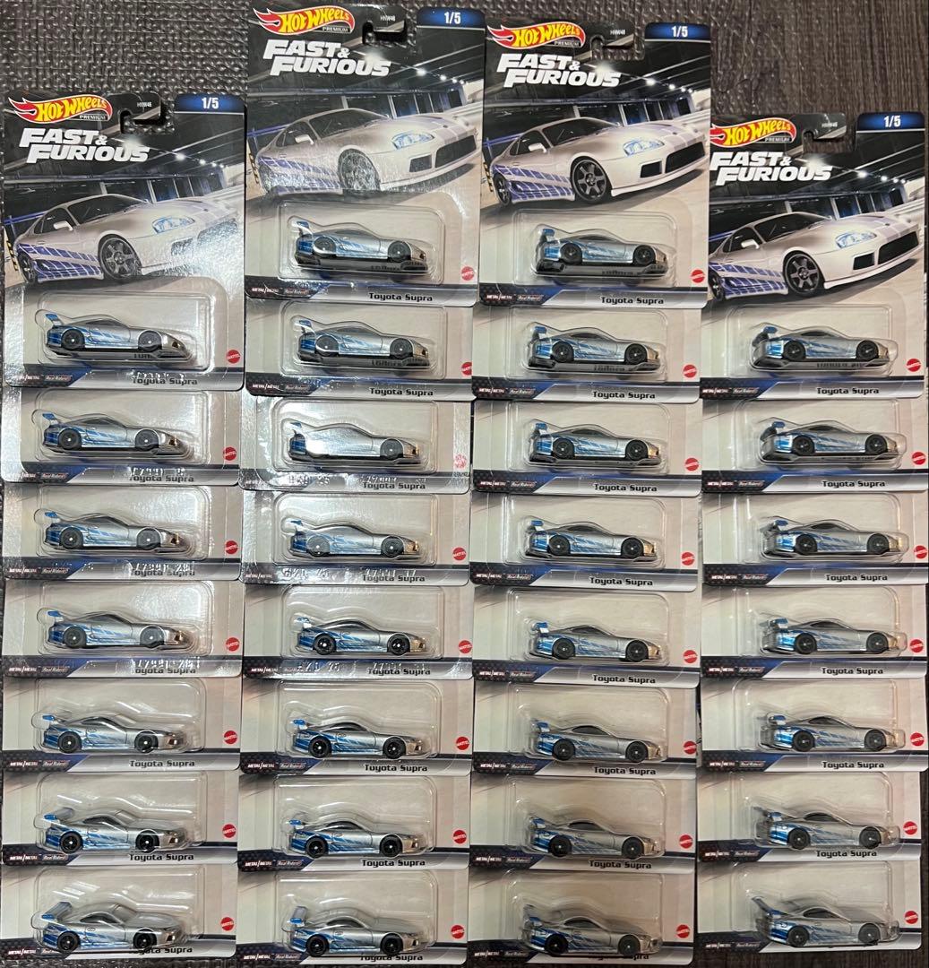 Hotwheels FAST&FURIOUS TOYOTA SUPRA 30台