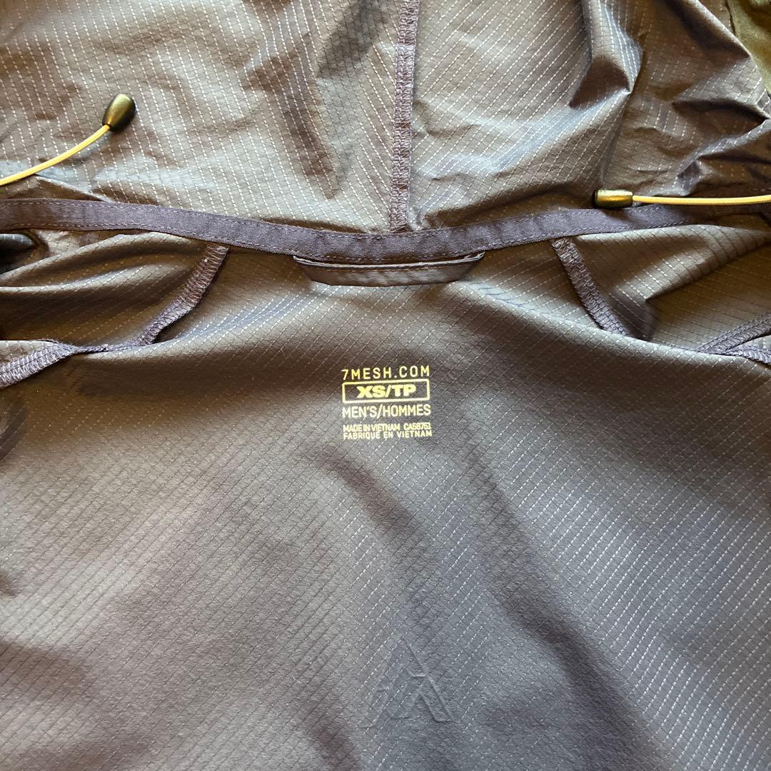 7MESH NORTHWOODS WINDSHELL MEN'S XSサイズ