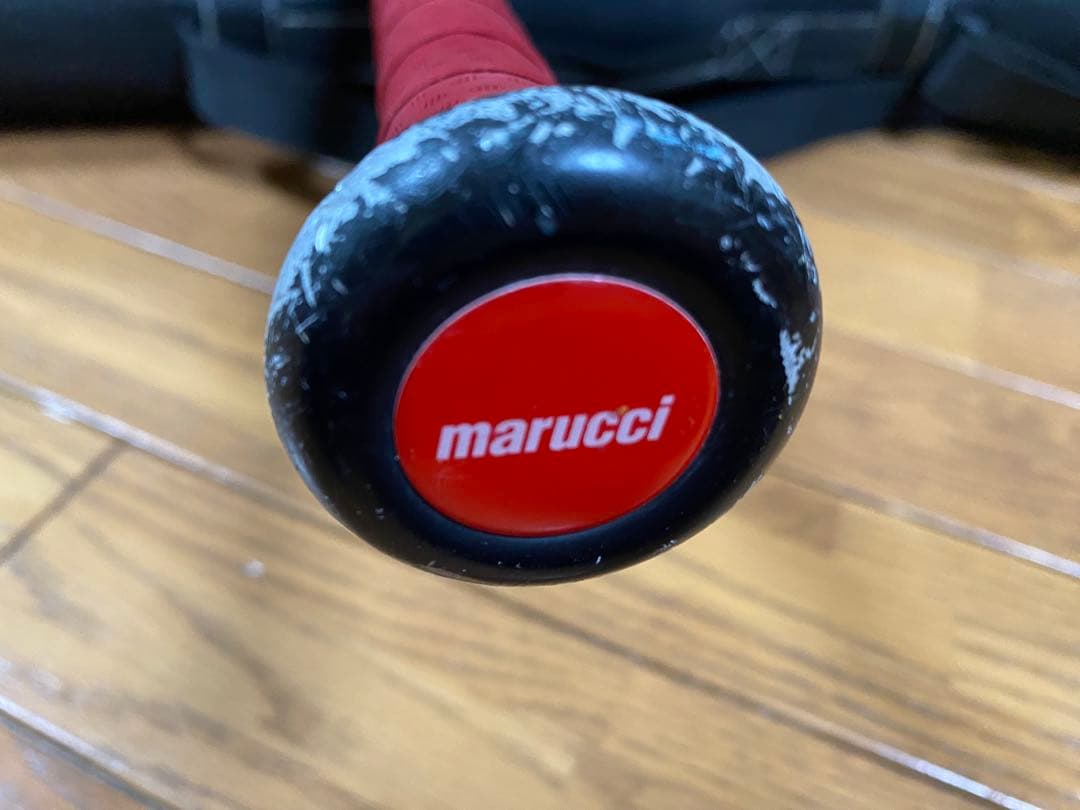 marucci 軟式バット 黒/赤 バットケース付き