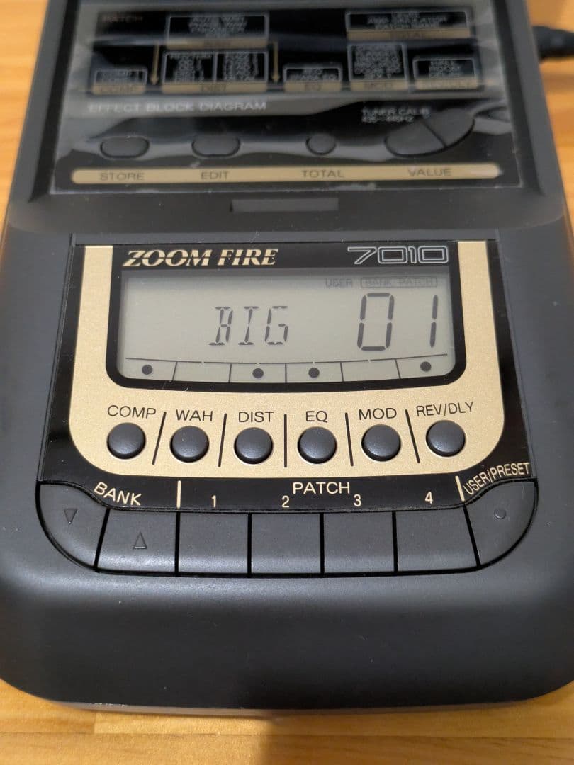 ZOOM FIRE 7010 マルチエフェクター【現状品】
