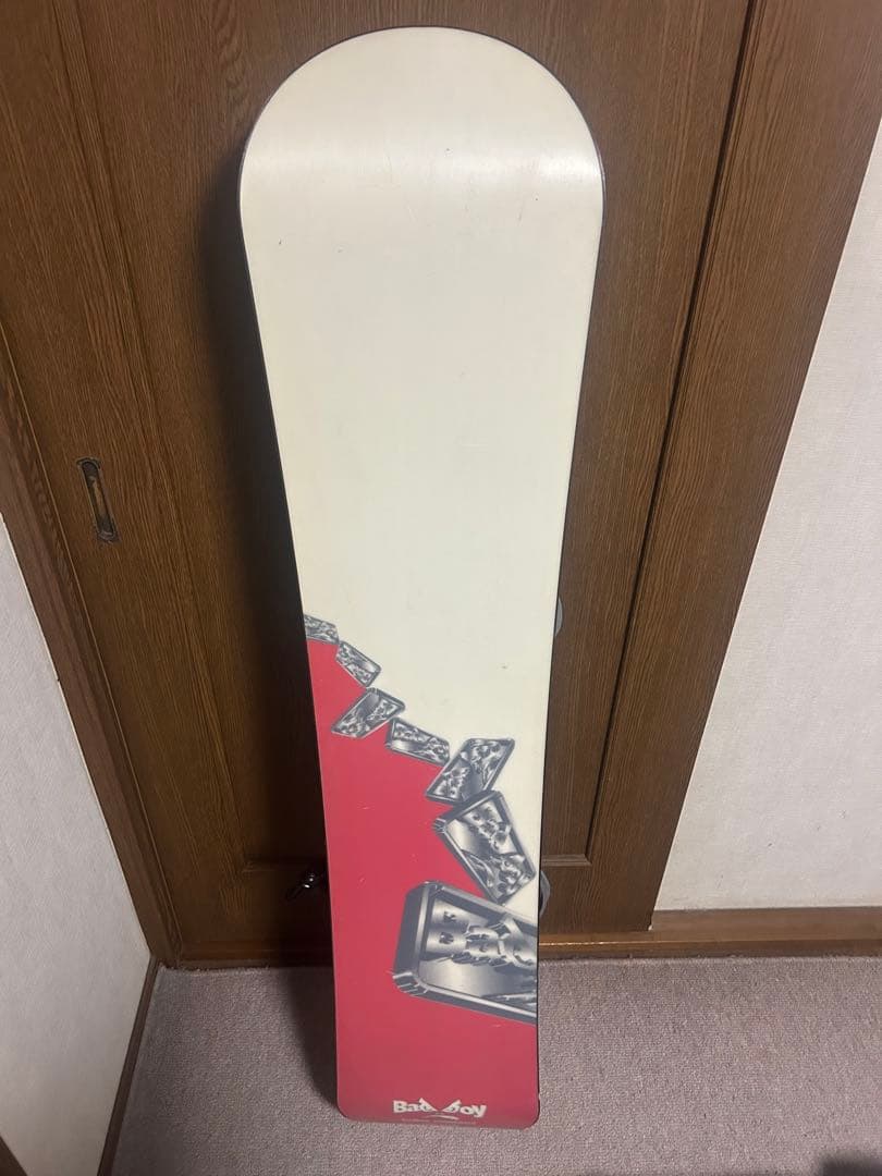 ⭐︎『掘り出し物』⭐︎ Bad Boy スノーボード ホワイト ビンディング付き