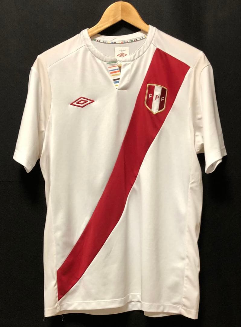 アンブロ　umbro サッカー　ペルー代表　ユニフォーム　ゲームシャツ