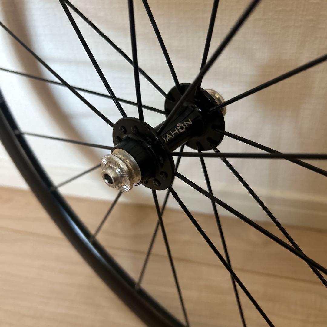 DAHON visc evo 純正前後ホイール　451 74mm 130mm