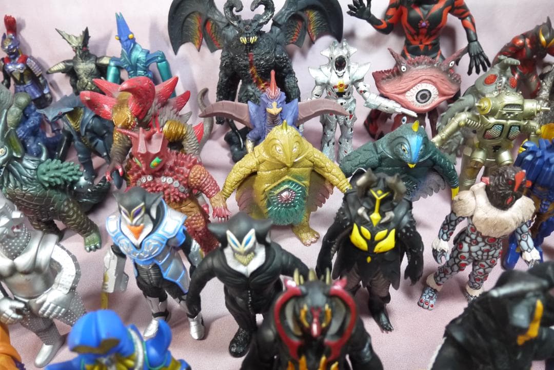 ウルトラ怪獣シリーズ　怪獣　ソフビ　55体セット