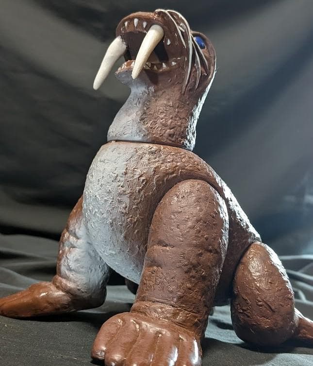 マグマ「妖星ラゴス」登場怪獣（マーミット）ビニールパラダイス ソフビフィギュア