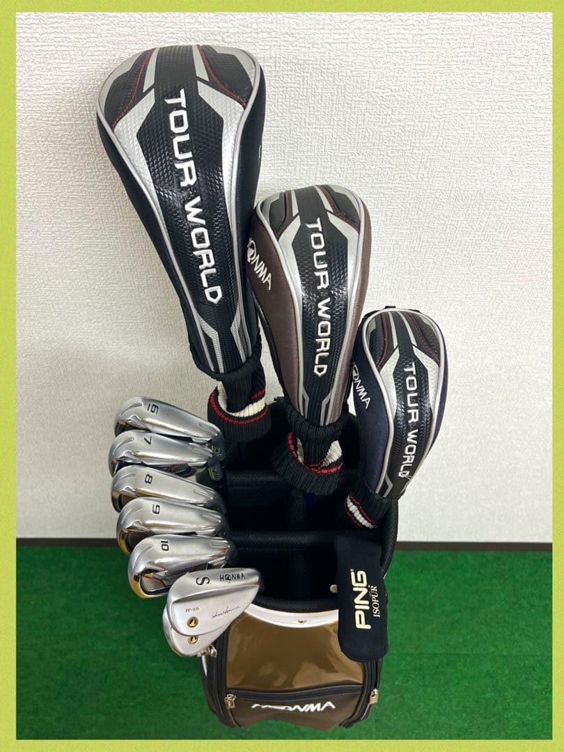 メンズ用！本格派にオススメ！HONMA TW737 ゴルフクラブセット