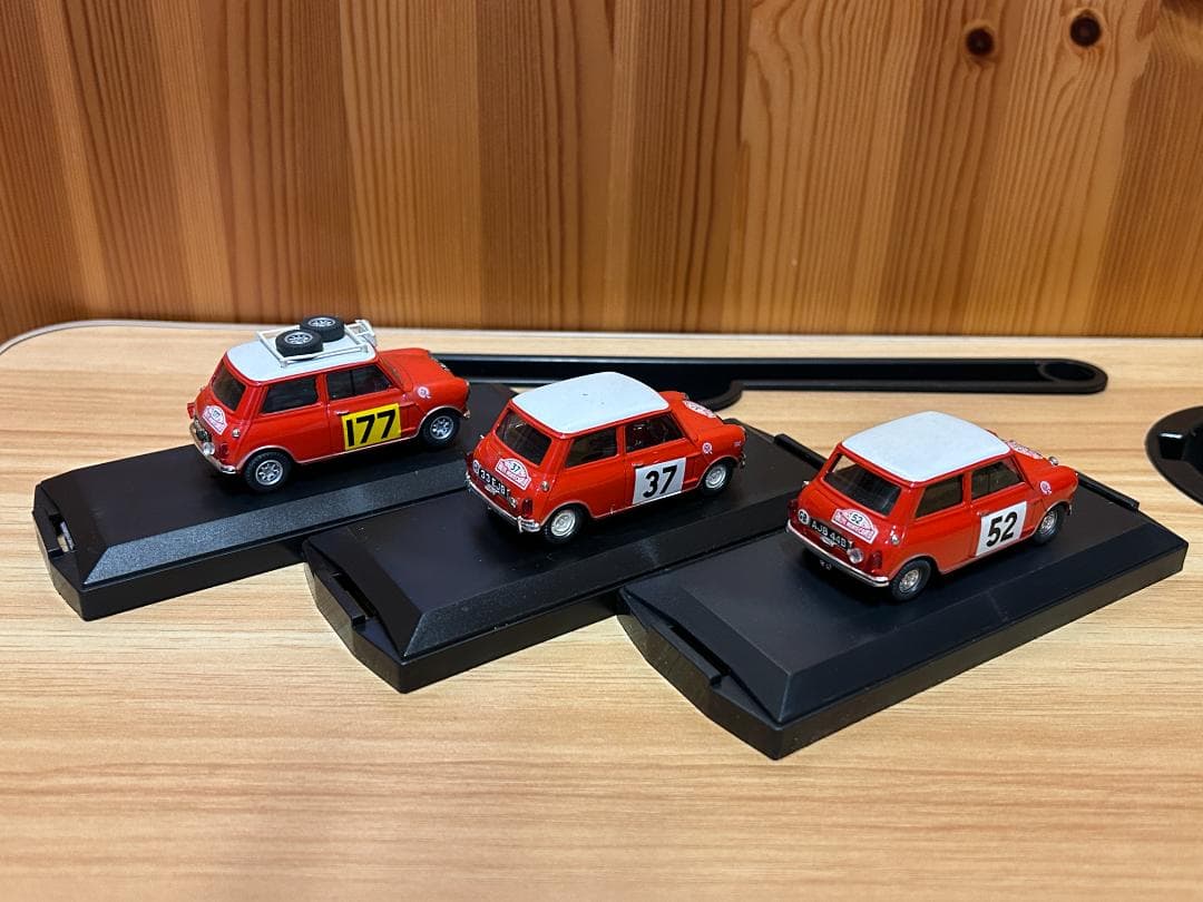 【限定5000台】ビテス ミニクーパー ラリー＋ポリス＋ラダフォード 9台セット