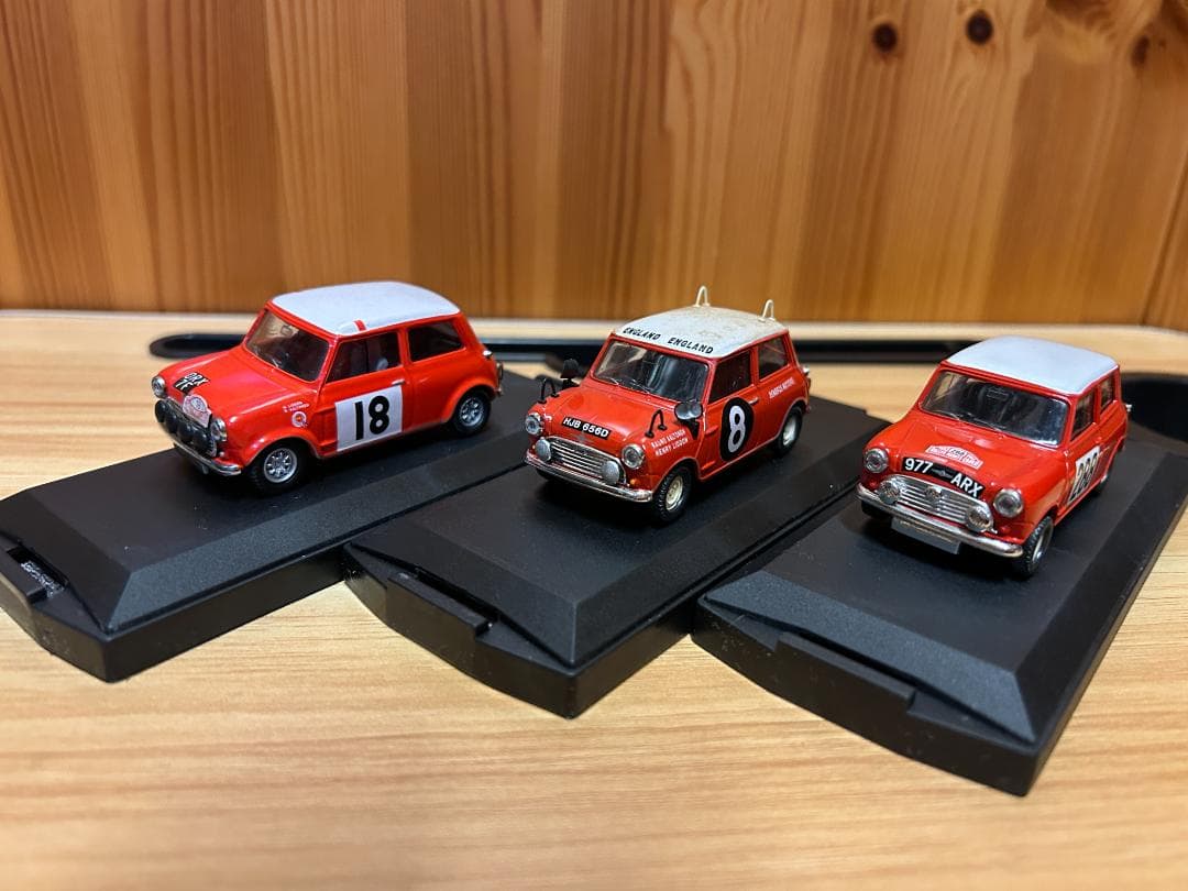 【限定5000台】ビテス ミニクーパー ラリー＋ポリス＋ラダフォード 9台セット