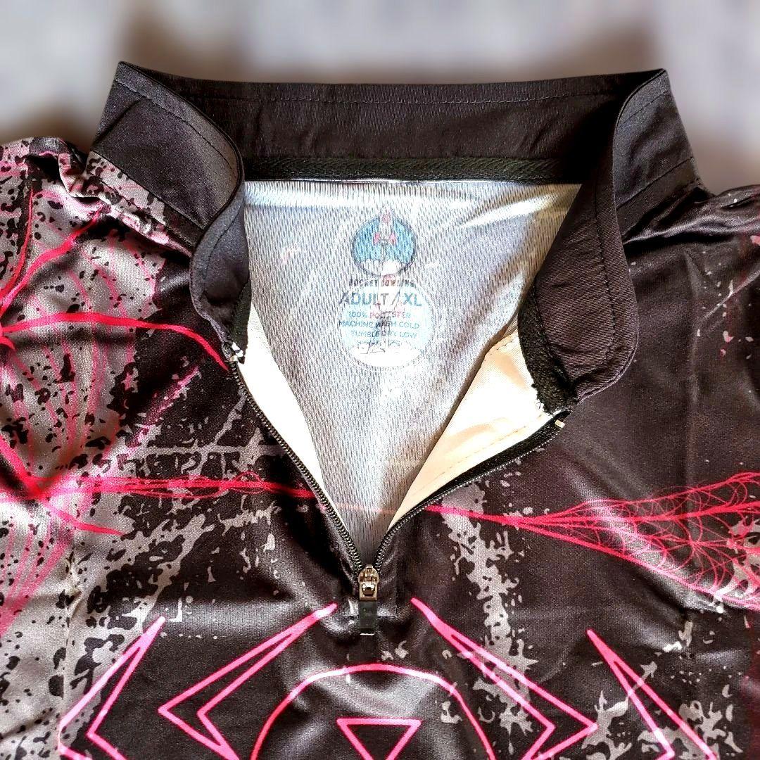 日本未発売✨ボウリングウェア　日本サイズ2XL　ブラックウィドー　ブラック