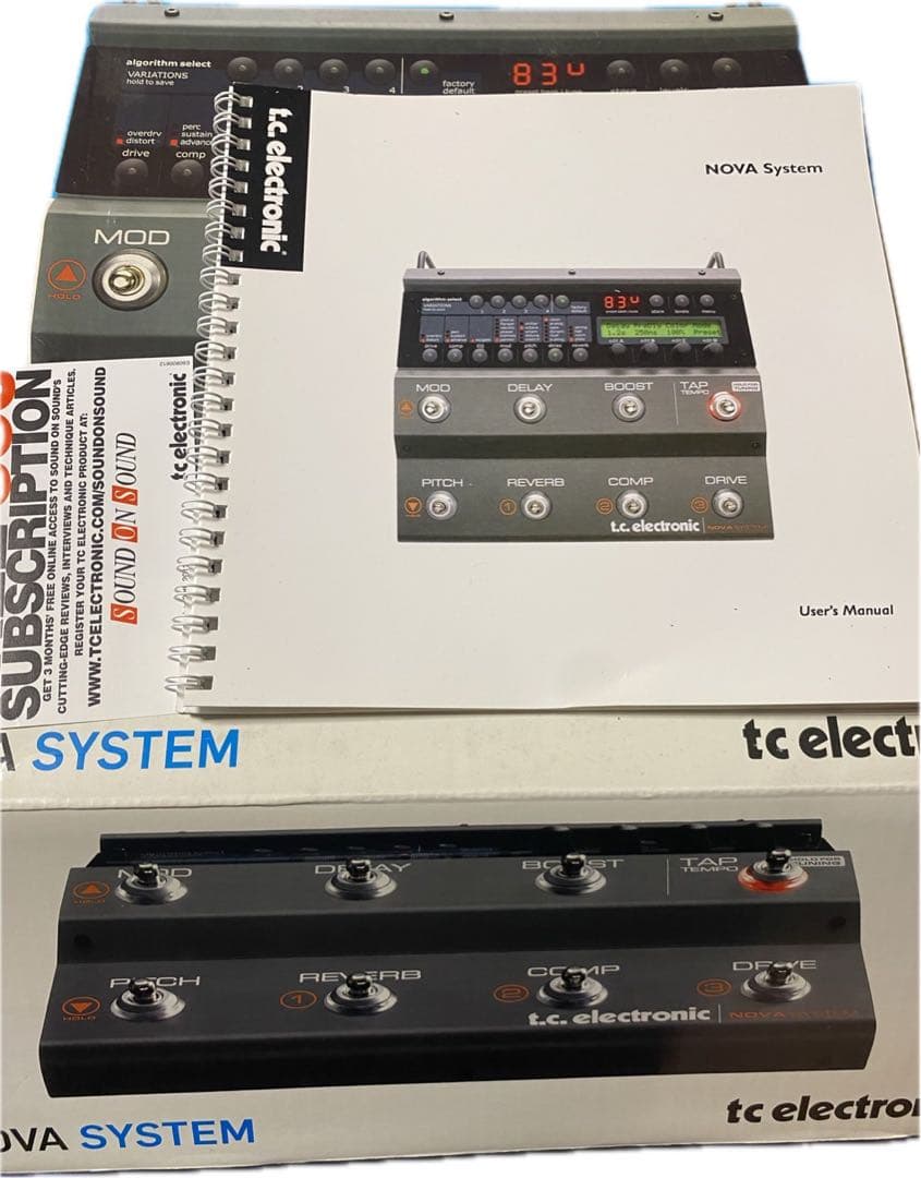 t.c. electronic Nova System ギターエフェクター