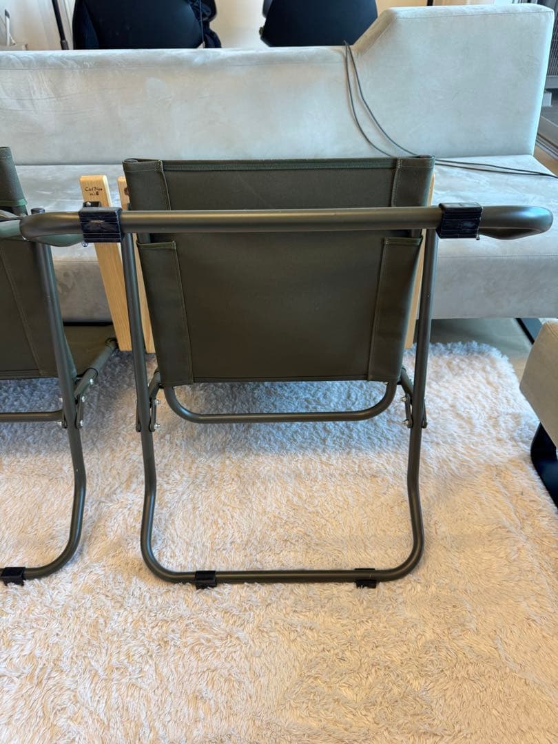 バリスティクス ロアーチェア BALLISTICS LOWER CHAIR 2脚