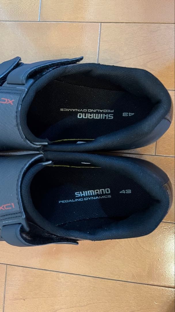 美品　shimano sh-xc100 SPD 43 27.2 クリート付き
