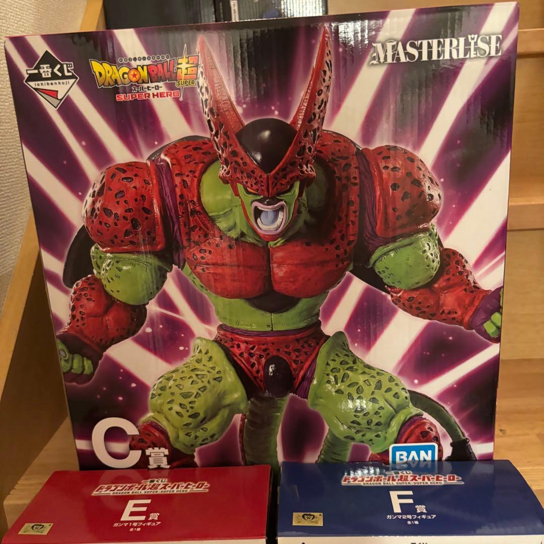 ドラゴンボール　セルマックス　ガンマ1号、2号　フィギュア