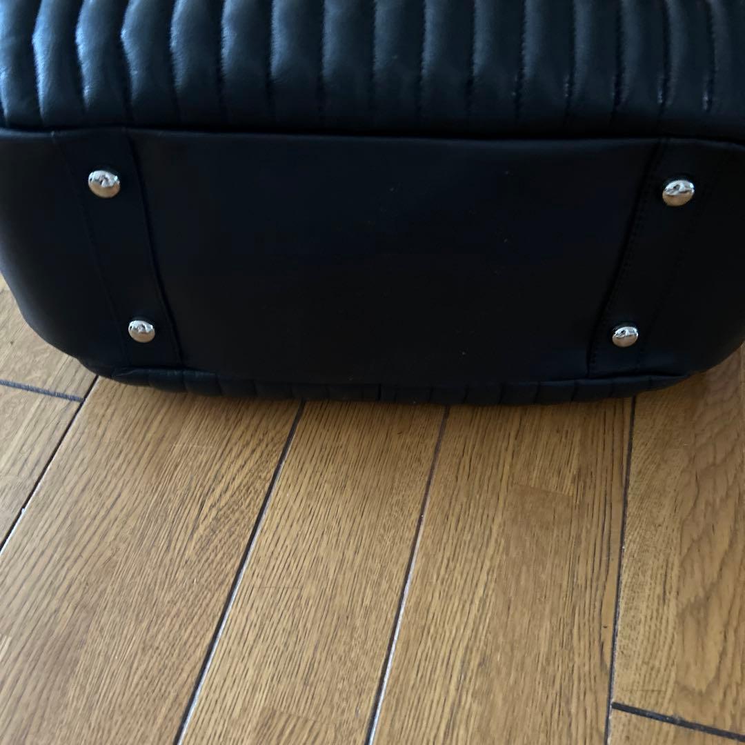 muta 黒 キルティング ゴルフバッグ