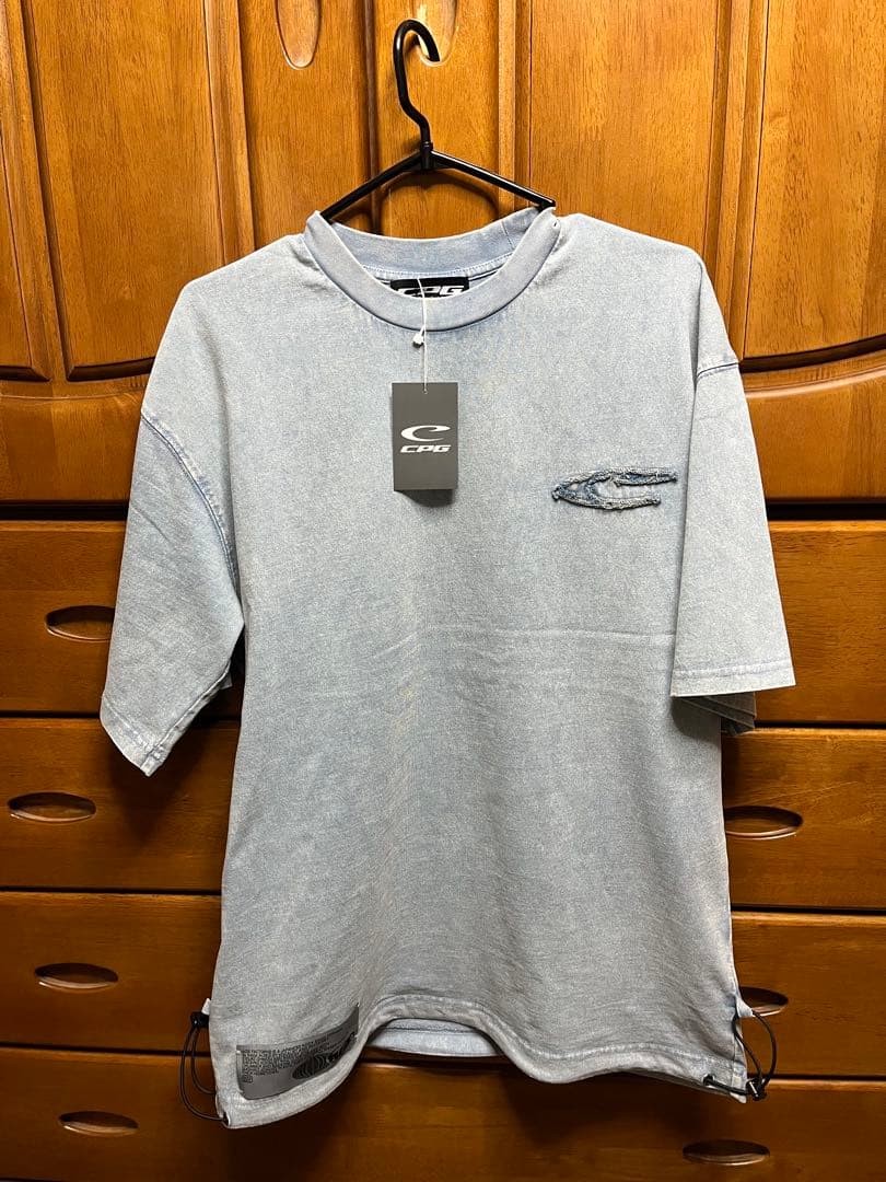 Age Factory × CPG TシャツMライトブルー