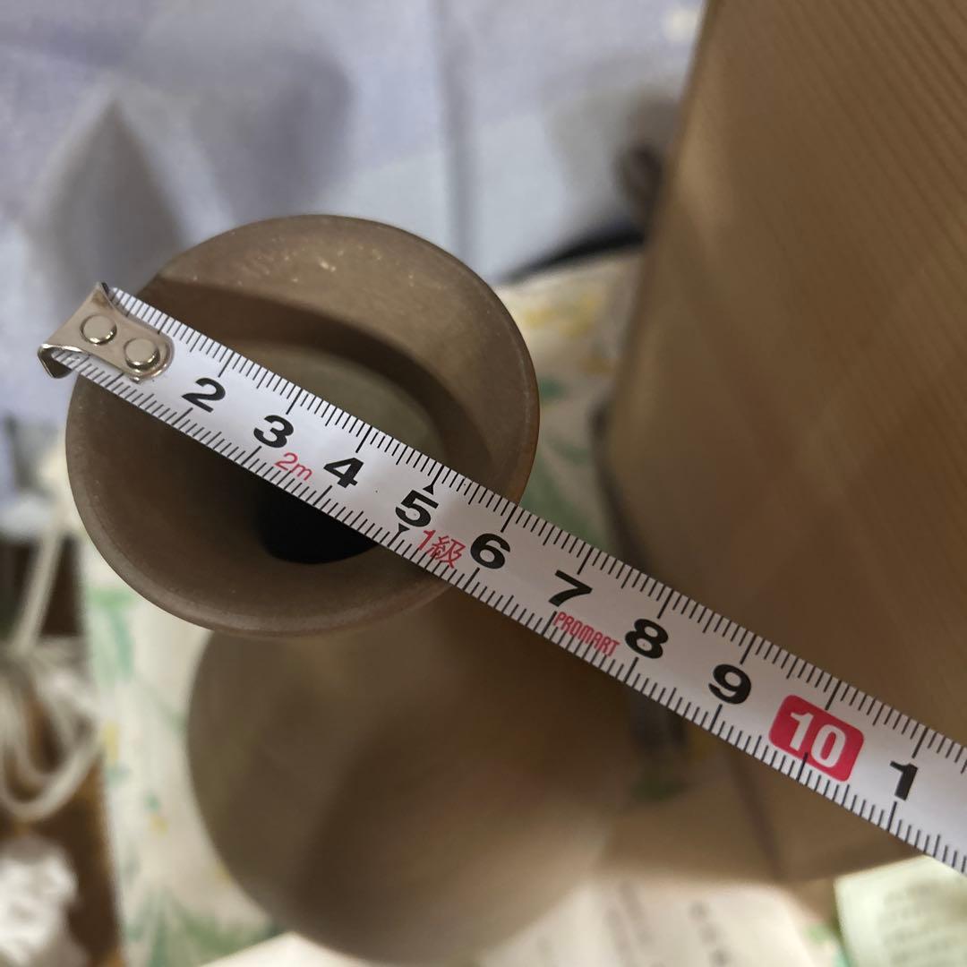 牧田博義 陶器製細長い花瓶