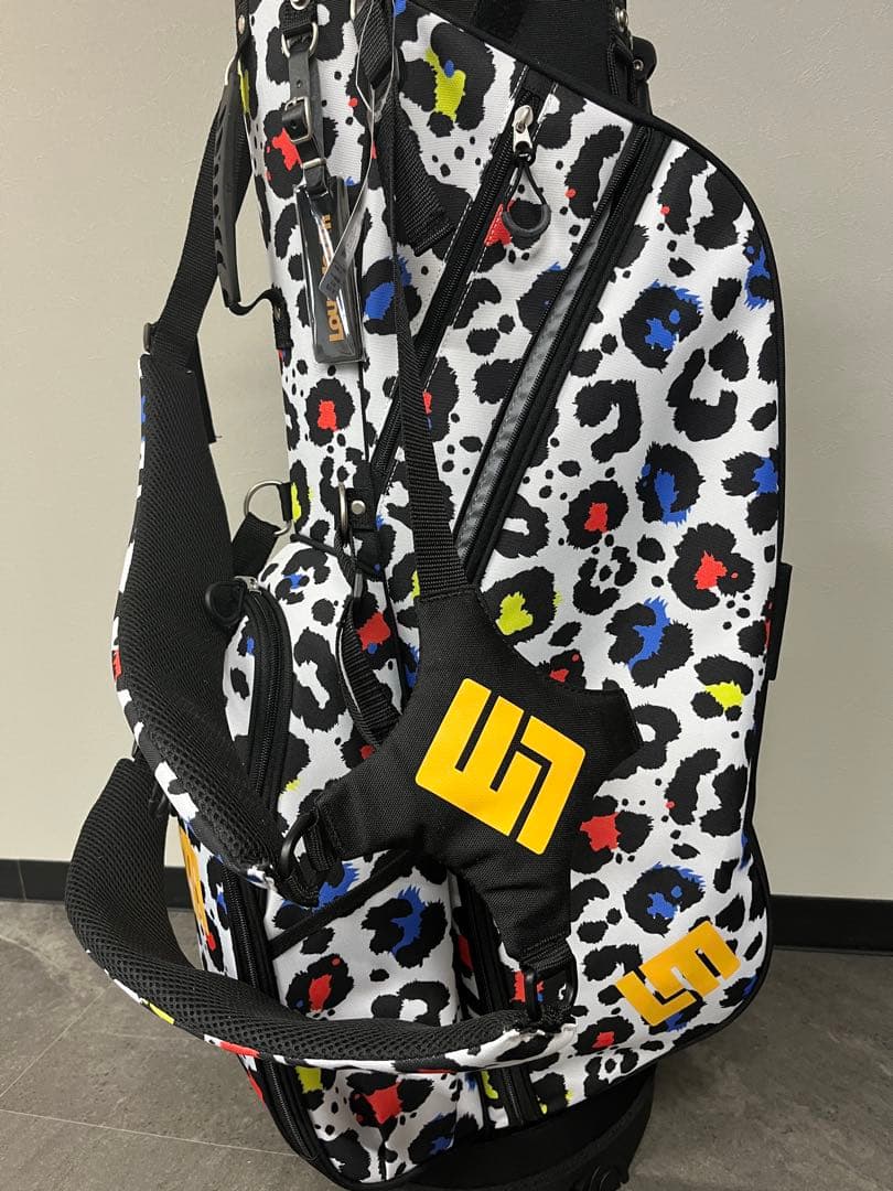 Loudmouth ヒョウ柄キャディバッグ　ラウドマウス