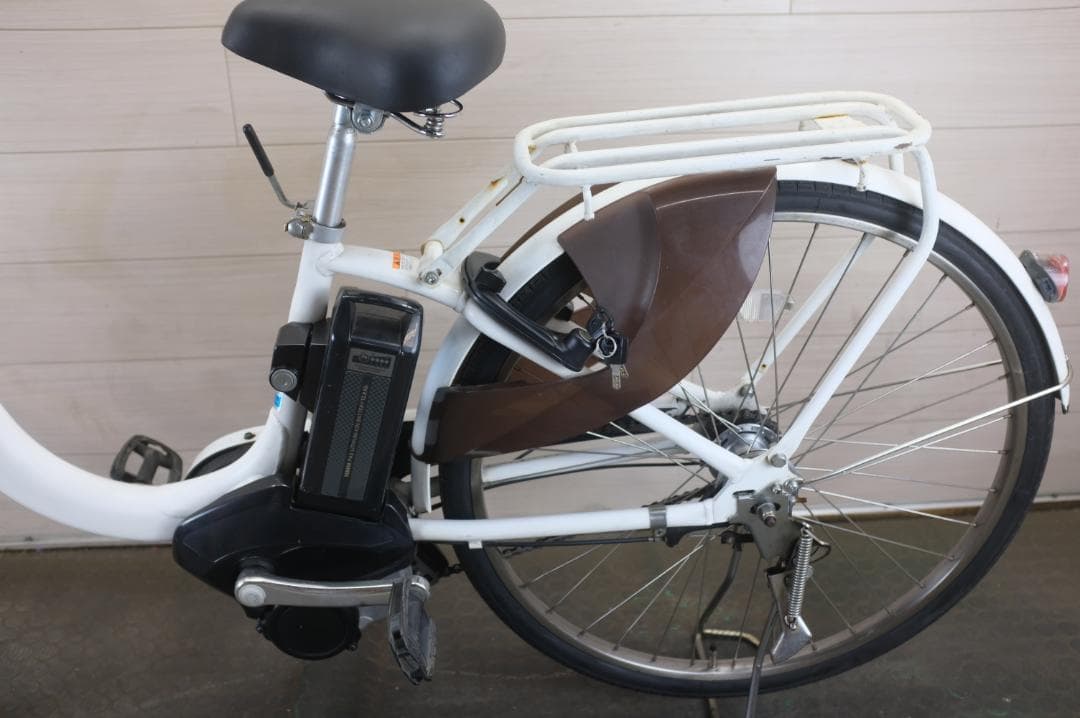 電動自転車ヤマハPAS　With 26インチ　3段　12.8Ah充電器あり