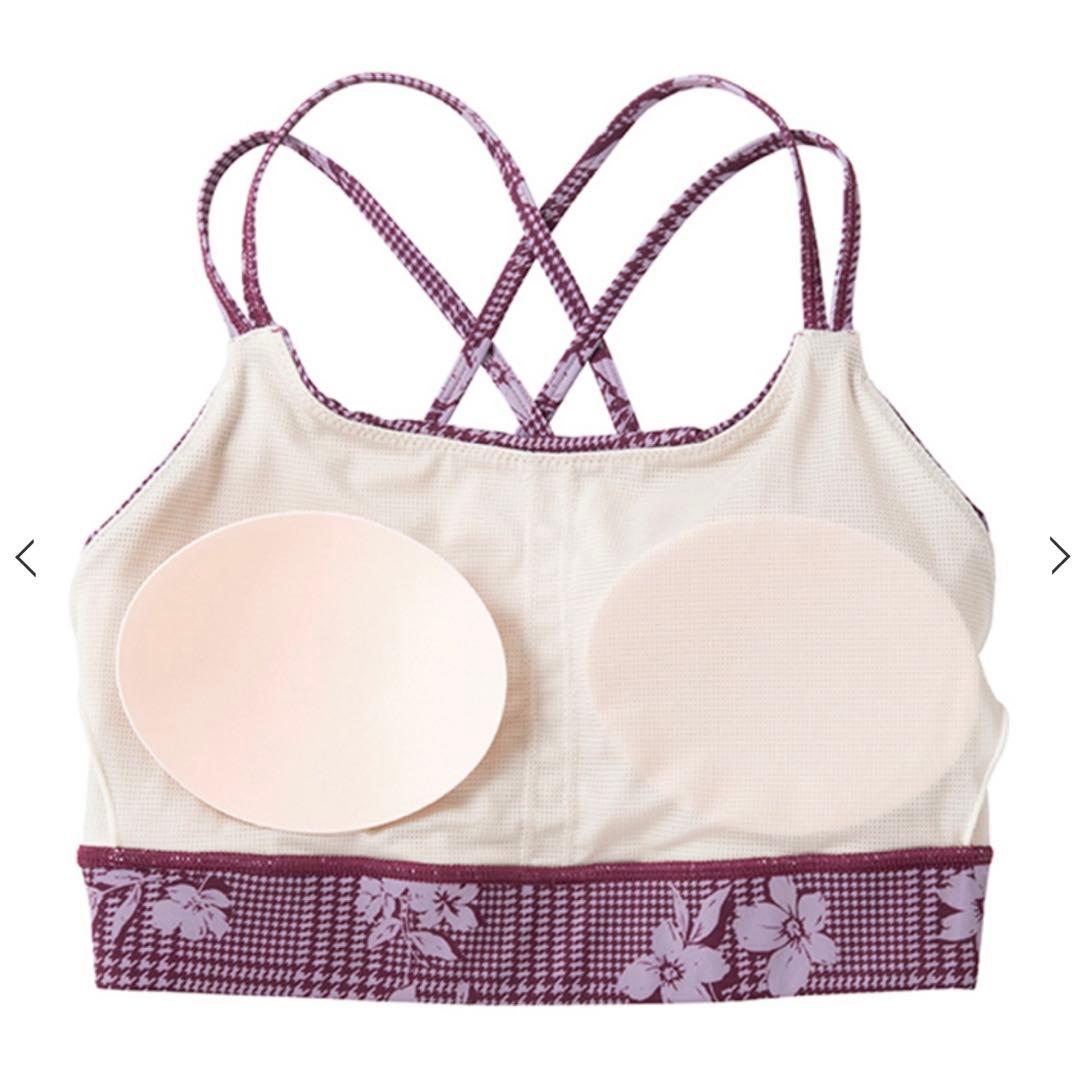 新品　♡ 【SUKALA】チェックセパレートツイストタンクトップ　ブラック　S