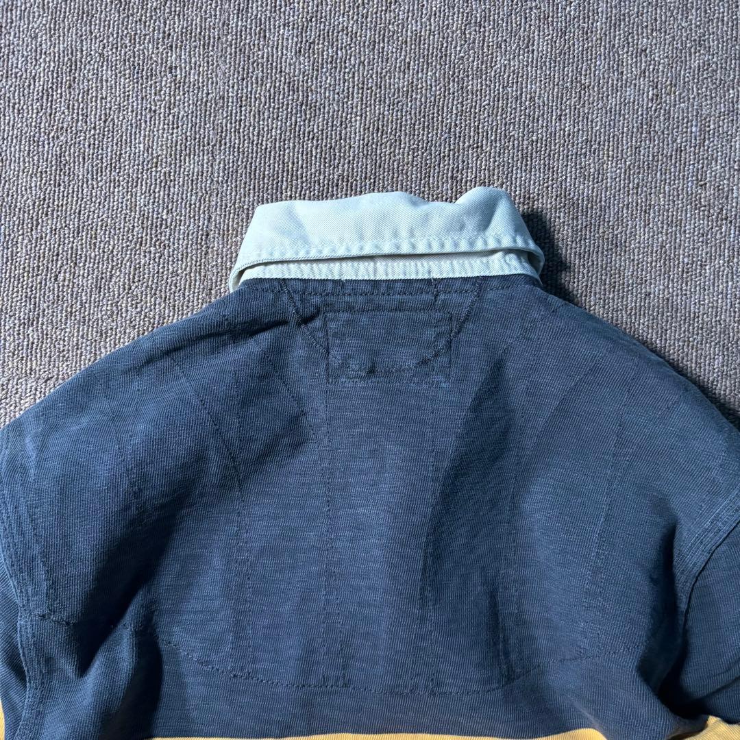 POLO RUGBY RALPH LAUREN XS ボーダー ラガーシャツ